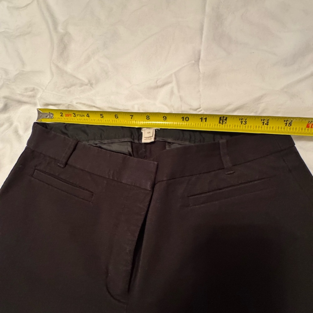 J crew skinny black pants